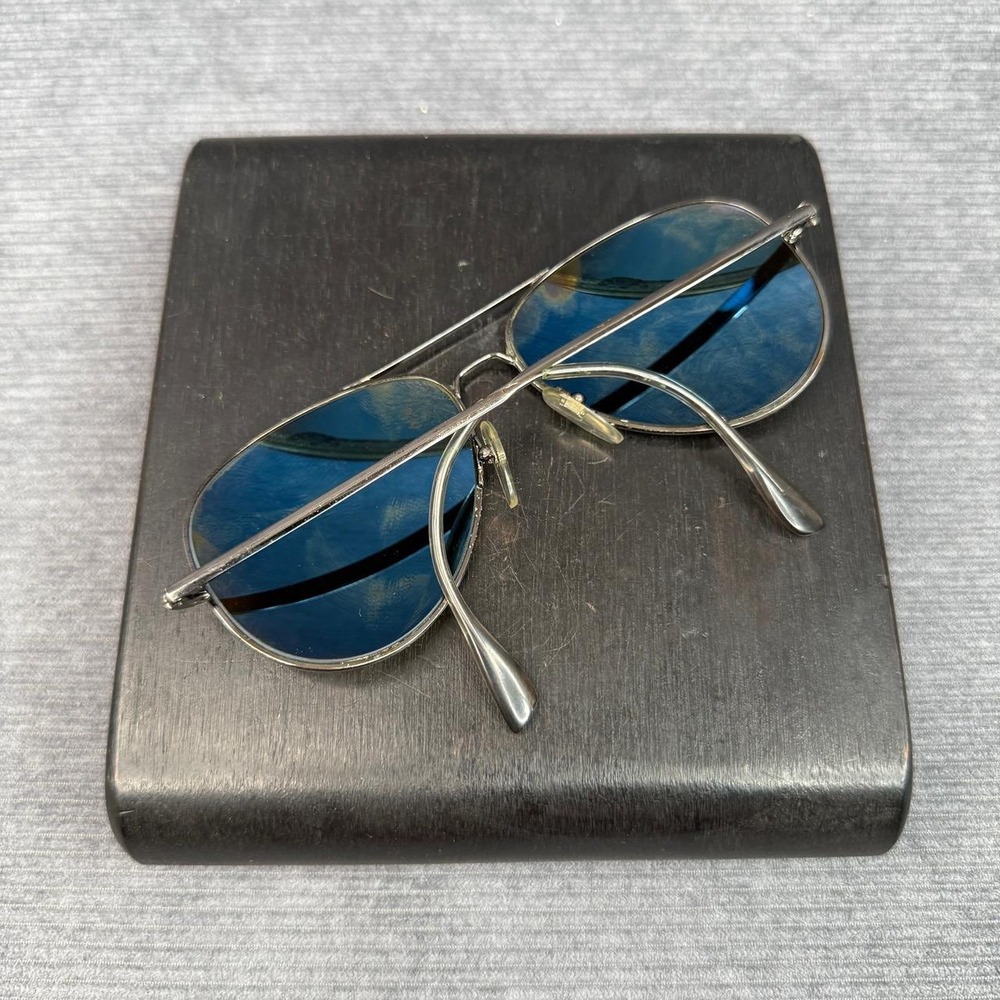 Varnet Pouilloux Paris Vintage Aviator Sunglasses Gold Made in France Eyewear - Picture 5 of 14